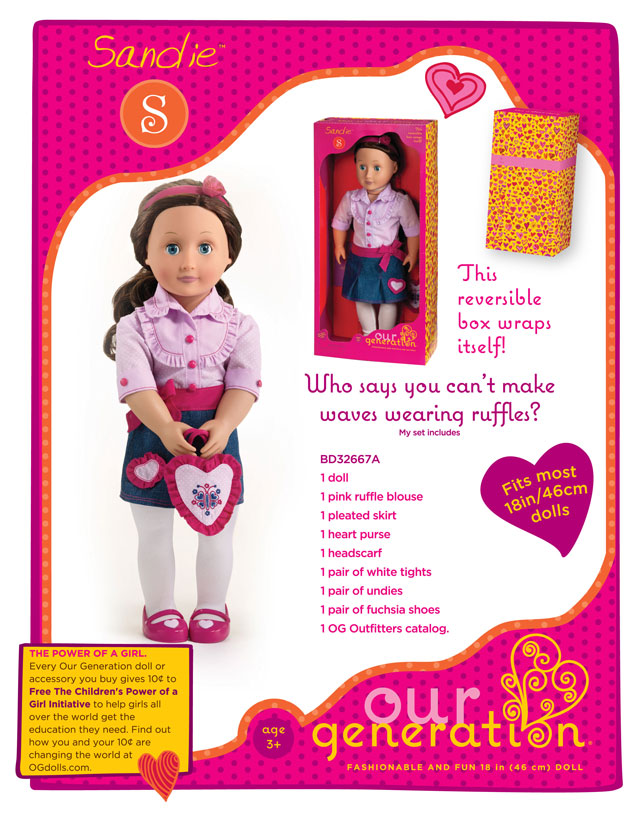 our generation doll catalog
