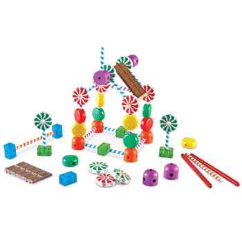 Review - Learning Resources Candy Construction Building Set: A Sweet ...